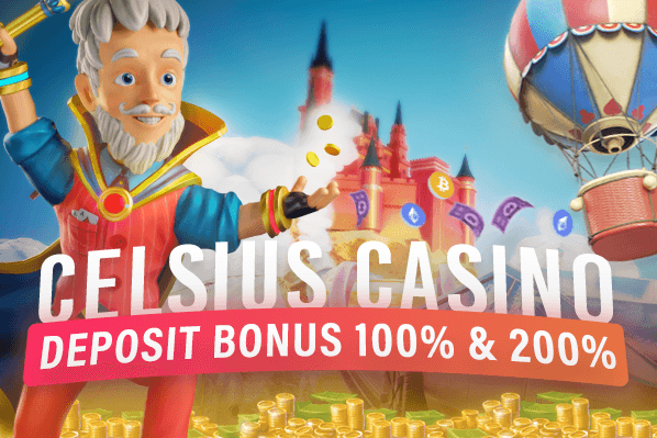 Celsius Casino Banner
